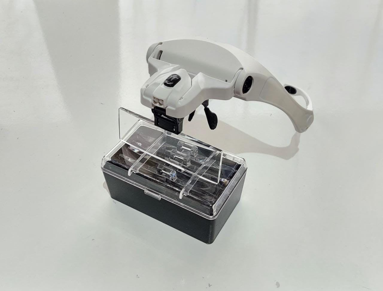 Lentes con aumento y luz led