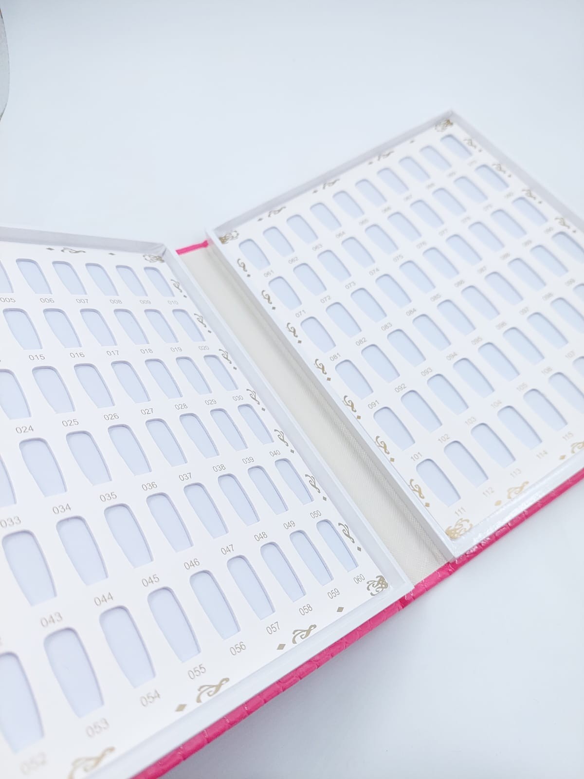 Libro para muestrario rosado