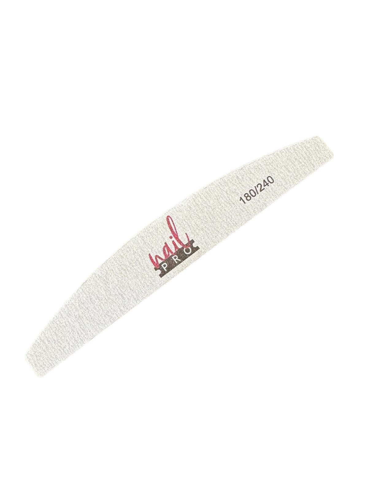 LIMA MEDIA LUNA 180/240 NAIL PRO