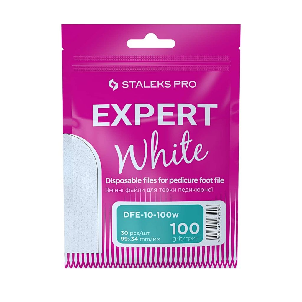 Limas reemplazable adhesiva foot White expert 10 Grift 100 Staleks