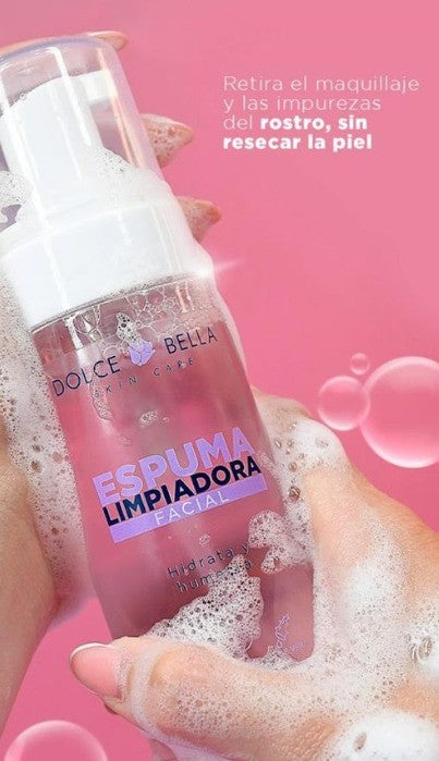 Limpiador Facial Espumoso 150ml Dolce Bella