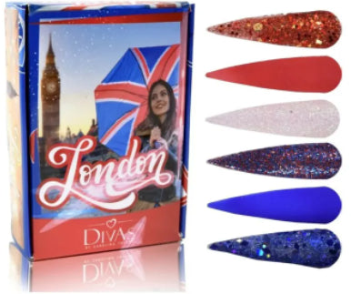 Colección Polimeros London Divas 6ud Wapizima