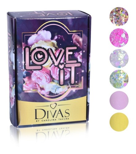 Colección Polimeros Love It Divas 6ud Wapizima