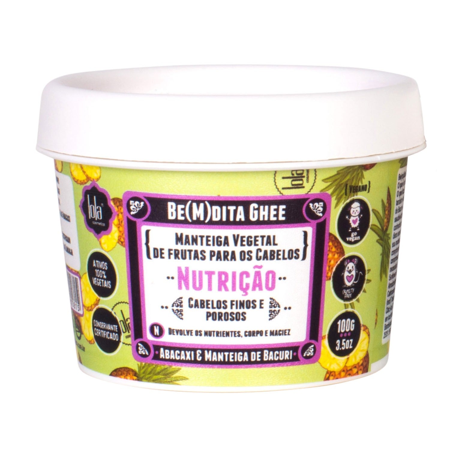 Mantequilla Vegetal Nutrición Be(M)dita Ghee 100g Lola Cosmetics