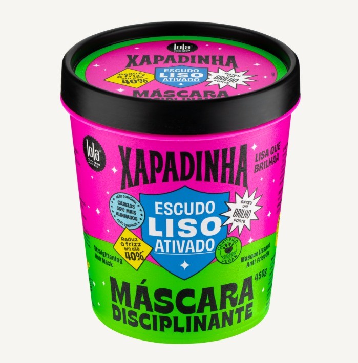 Mascara Disciplinante Xapadinha 450g Lola Cosmetics