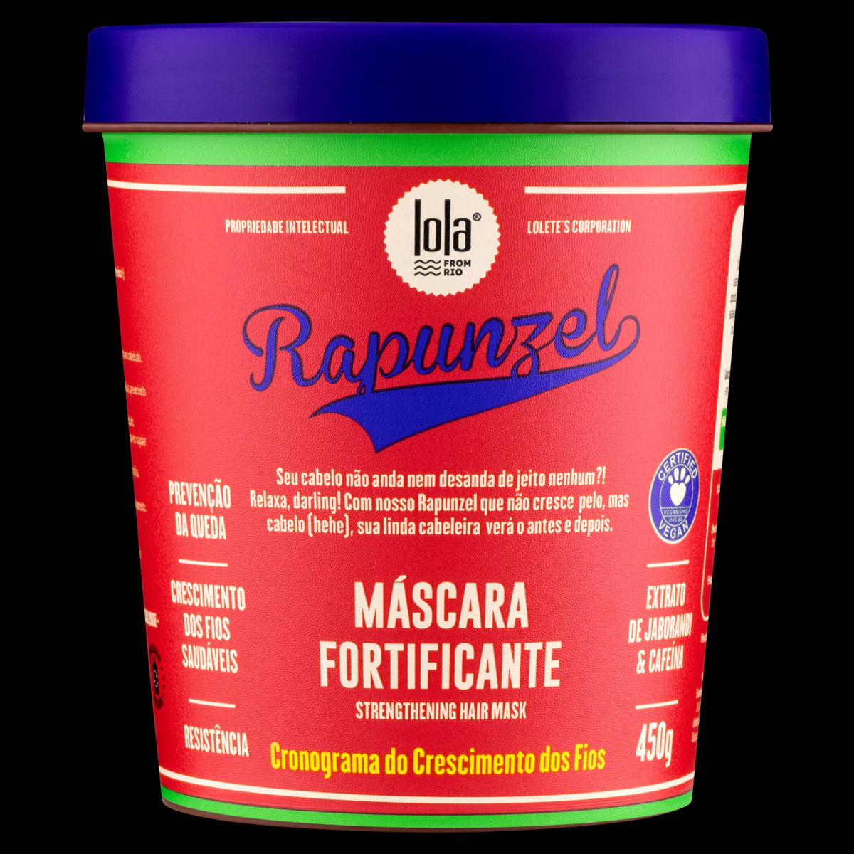 Mascara Fortificante Rapunzel 450 Lola Cosmetics