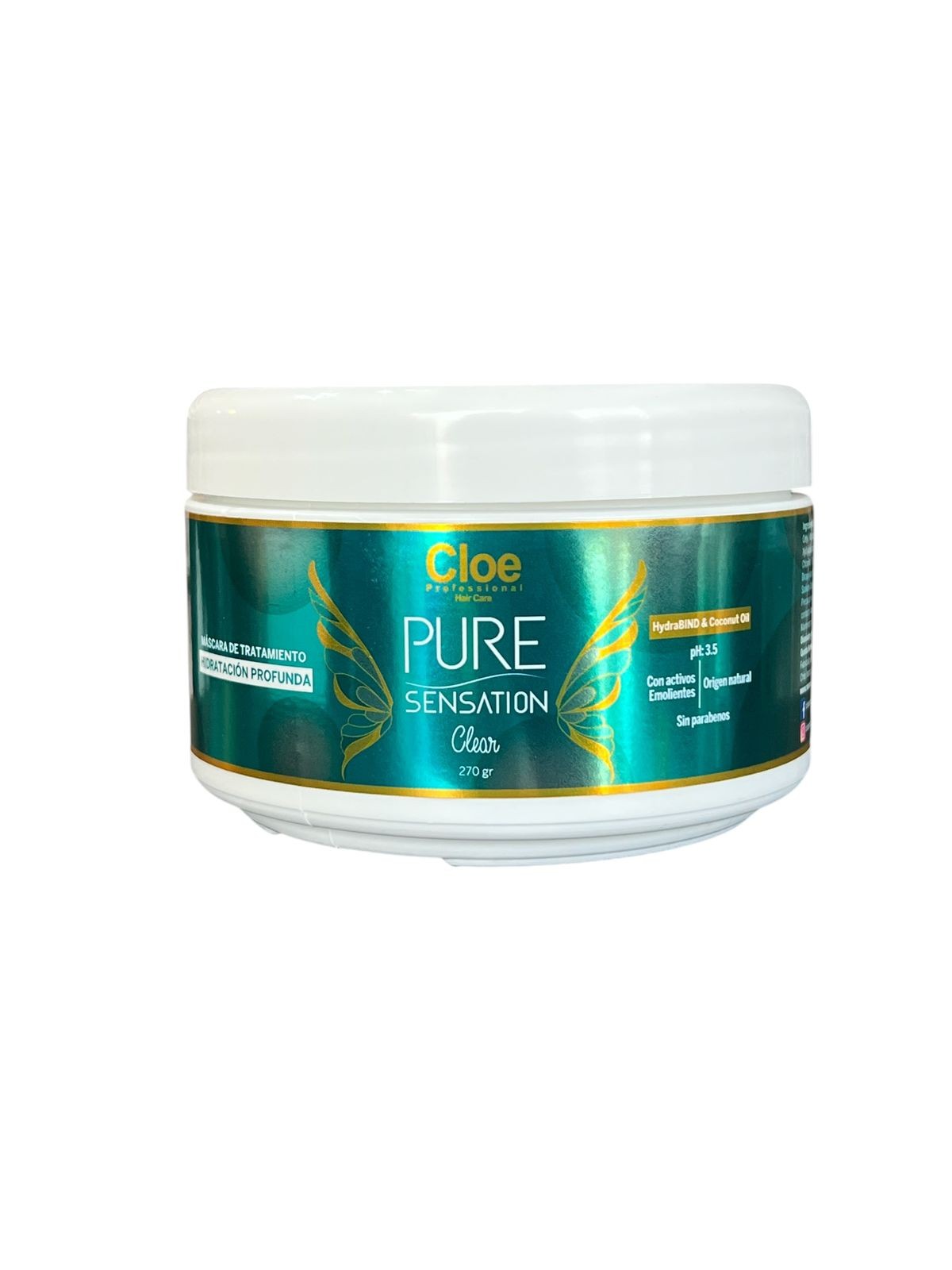 Mascara Pure Sensation Clear 270gr Cloe