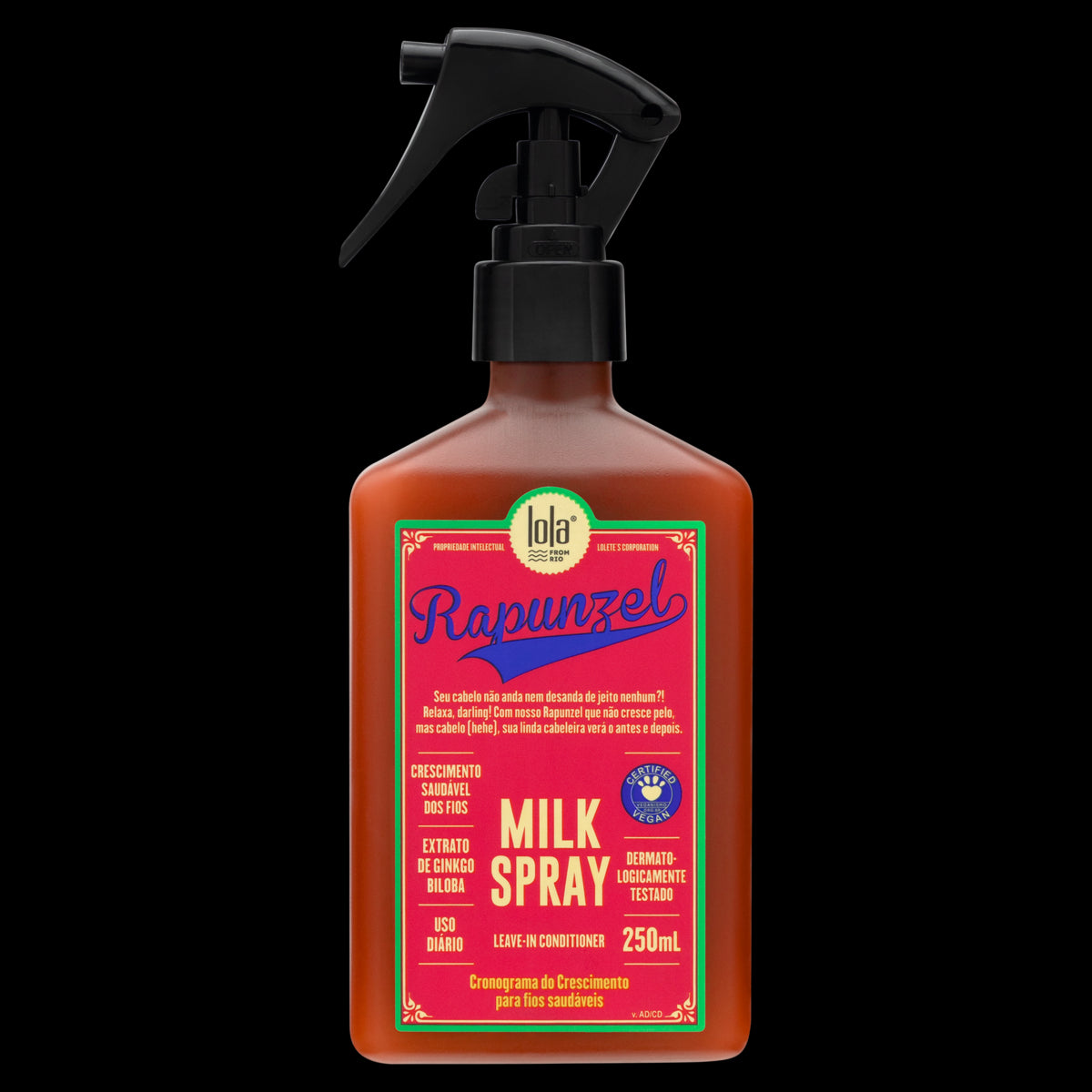 Milk Spray Rapunzel 250ml Lola Cosmetics