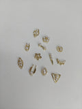 Mix rueda cristales con perlas
