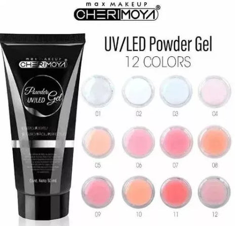 Powder gel lotus 006 (polygel) 50gr Cherimoya