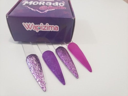 Colección Polimeros Morado 4ud Wapizima