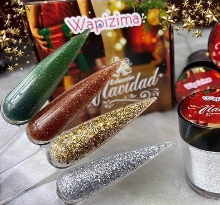 Colección Polimeros Navidad 4ud Wapizima