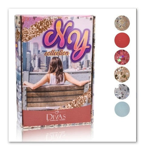 Colección Polimeros New York  Divas 6ud Wapizima
