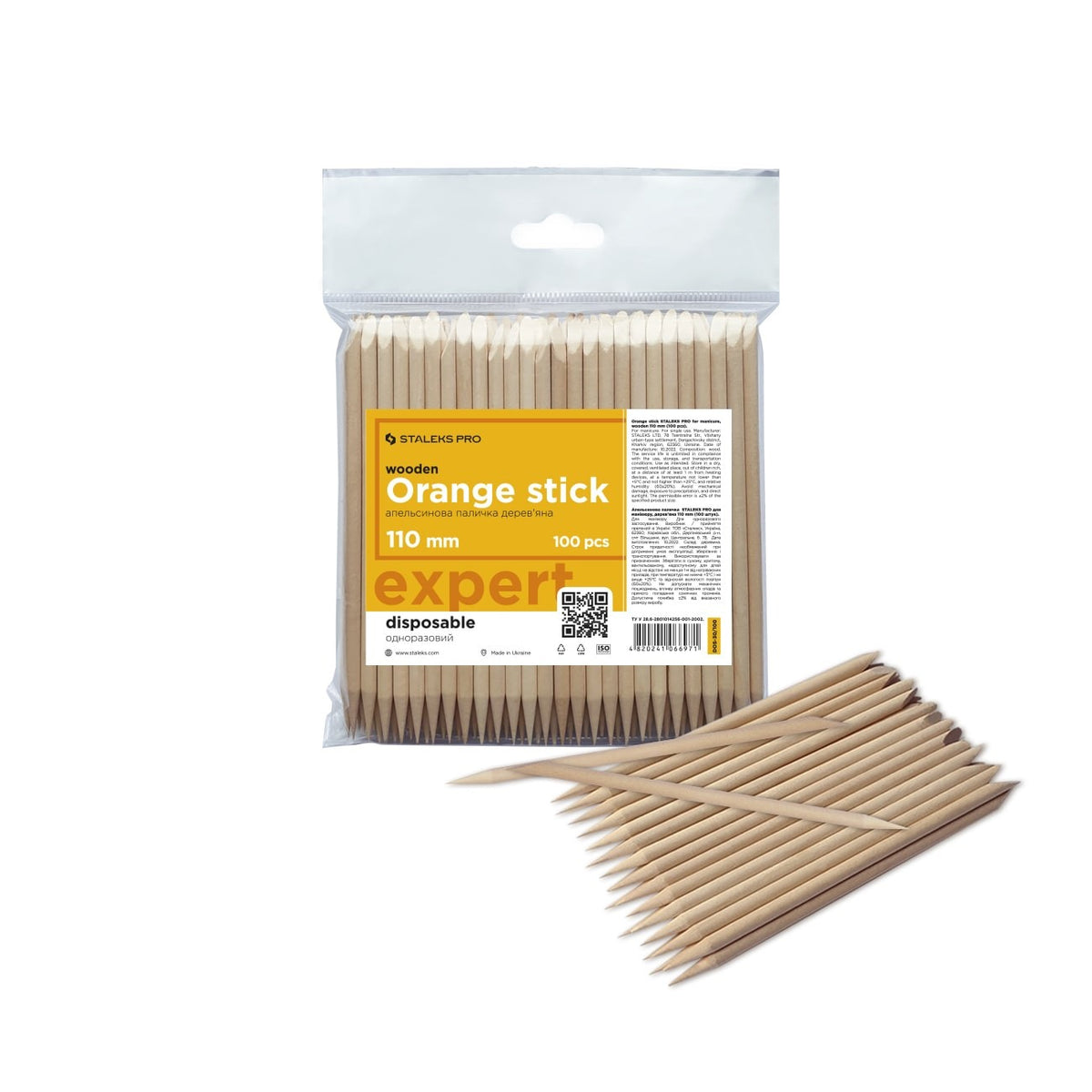 Palitos De Naranjo 100ud 110mm Staleks