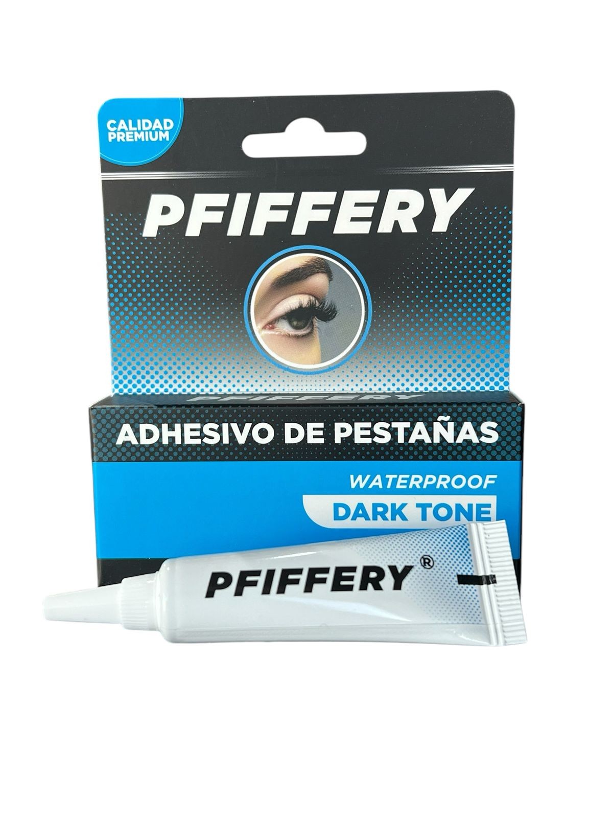 Pegamento pestañas postizas Dark Tone Waterproof 7gr PFIFFERY