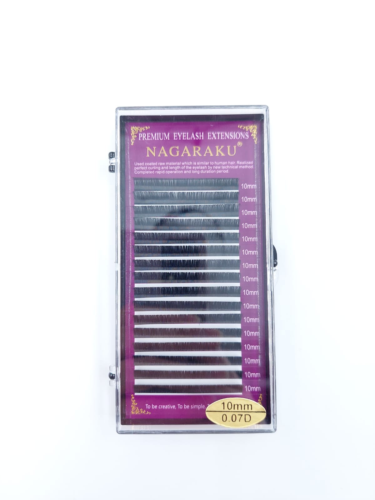 Pestañas Nagaraku 10mm 0.07D