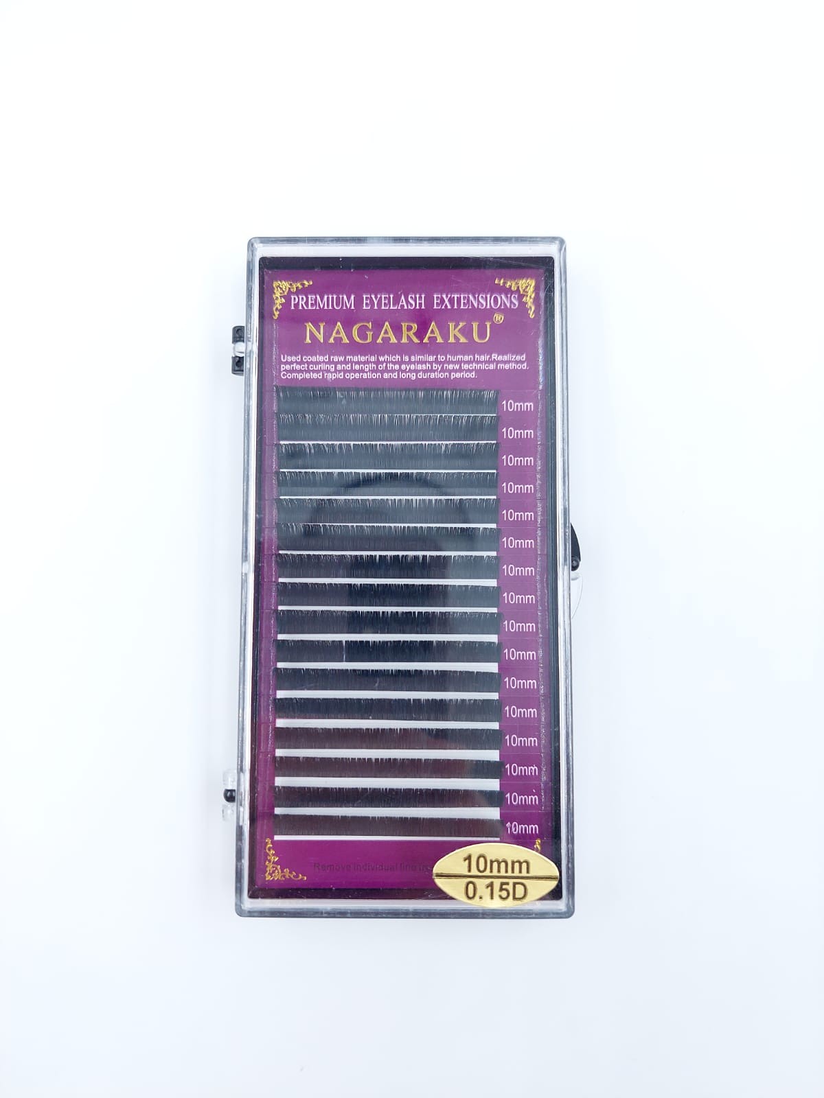 Pestañas Nagaraku  10mm 0.15D