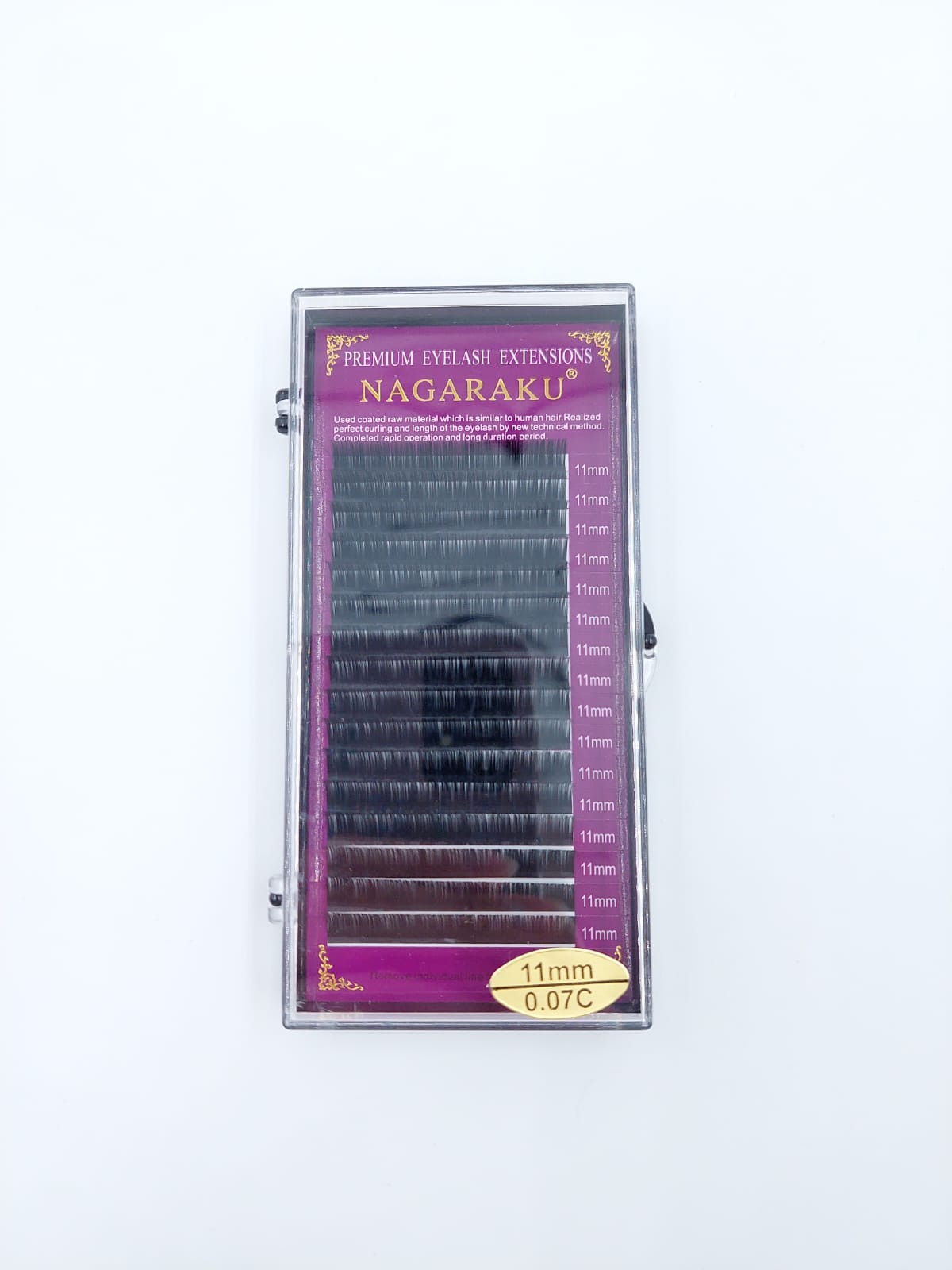 Pestañas Nagaraku 11mm 0.07C