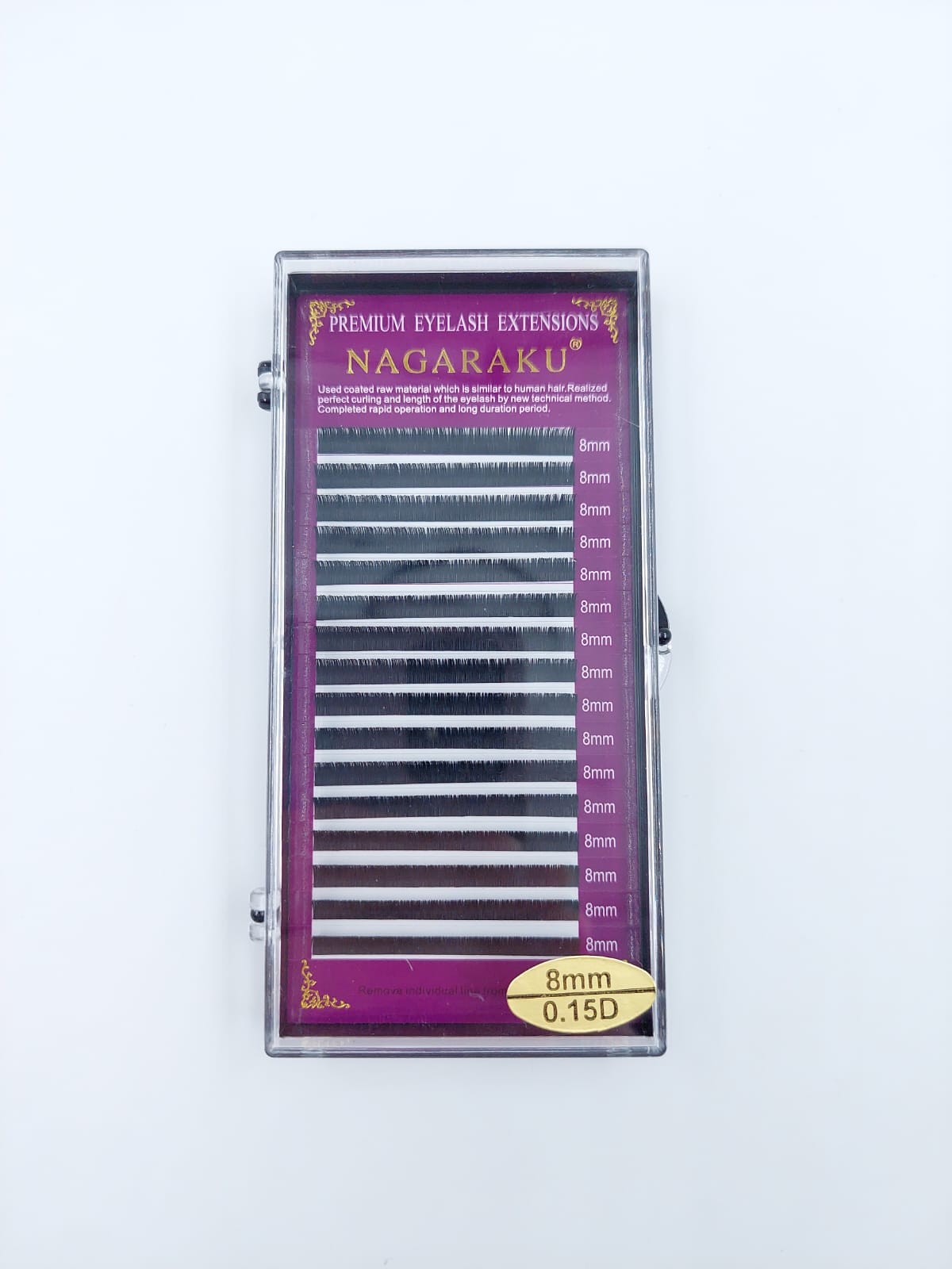 Pestañas Nagaraku  8mm 0.15D