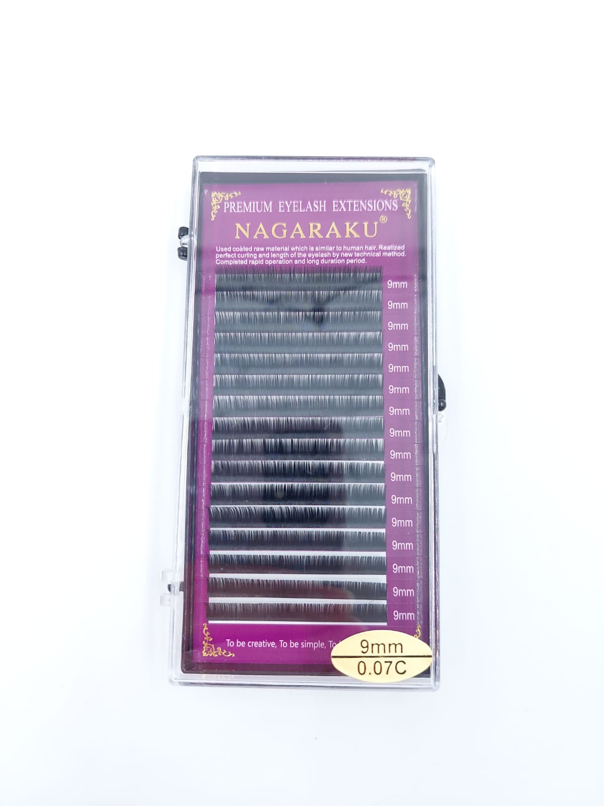 Pestañas Nagaraku 9mm 0.07C