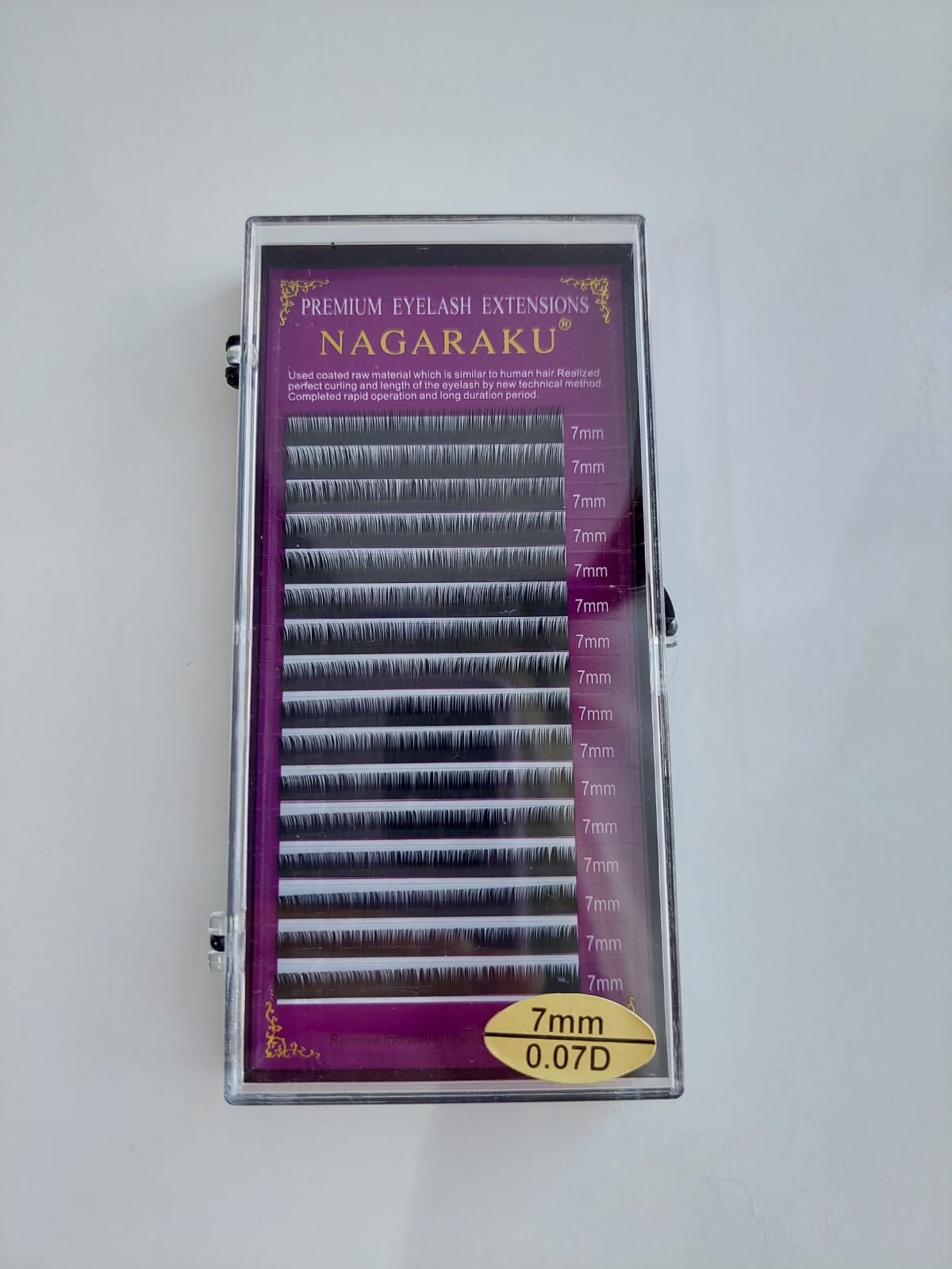 Pestañas Nagaraku 7mm 0.07D