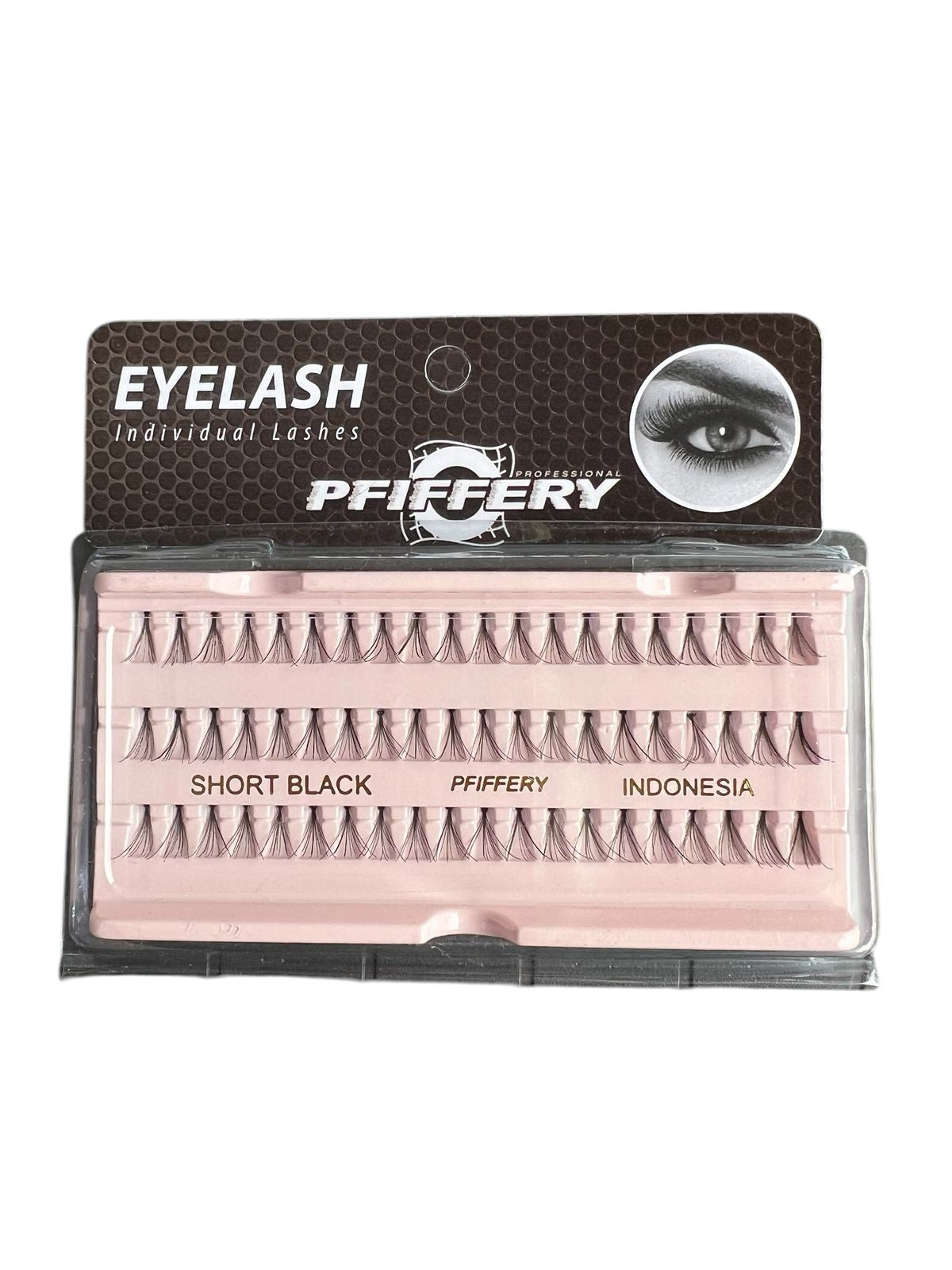 PESTAÑAS POSTIZAS POR PUNTO SHORT BLACK PFIFFERY