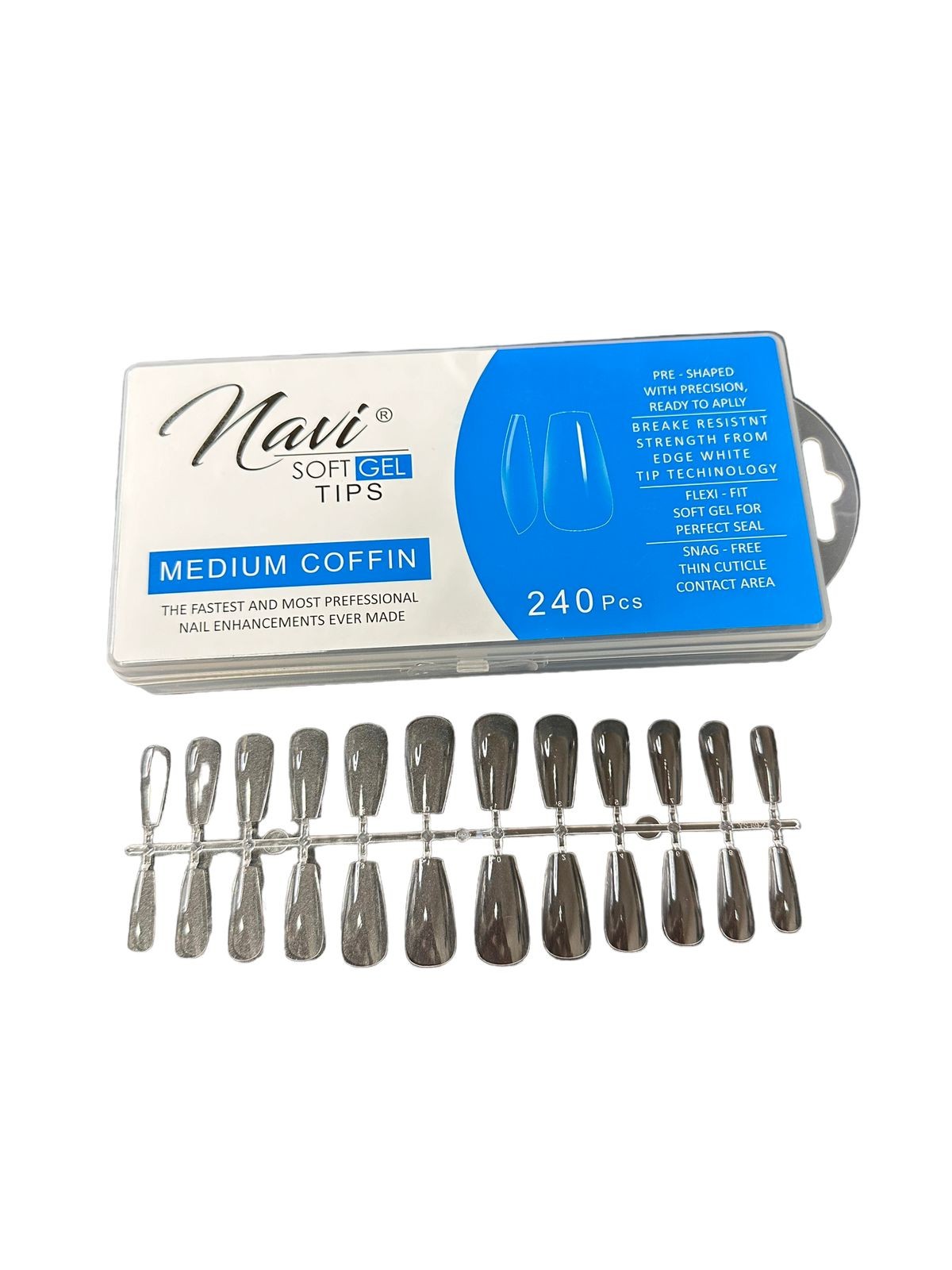 Soft Gel Medium Coffin 240ud Navi