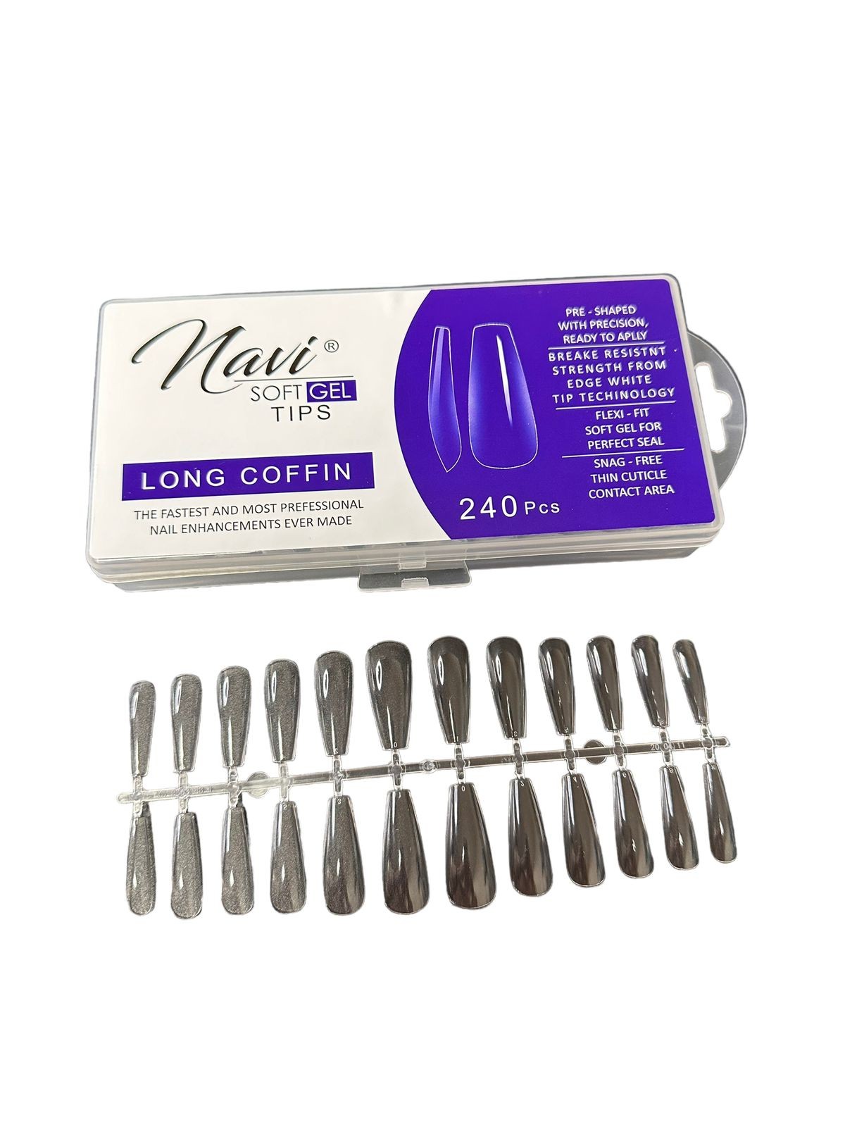 Soft Gel Long Coffin 240ud Navi