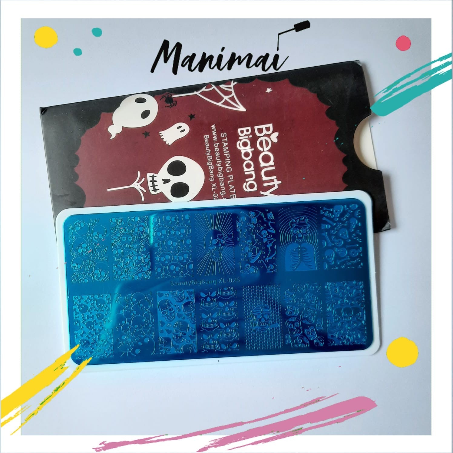 Placa halloween 5 Beauty bigbang