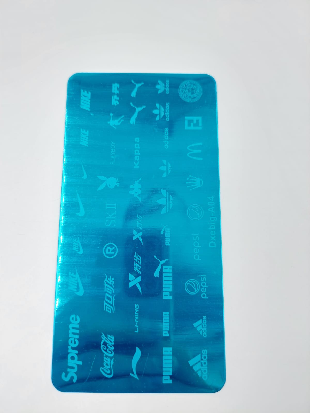 Placa stamping marcas 4