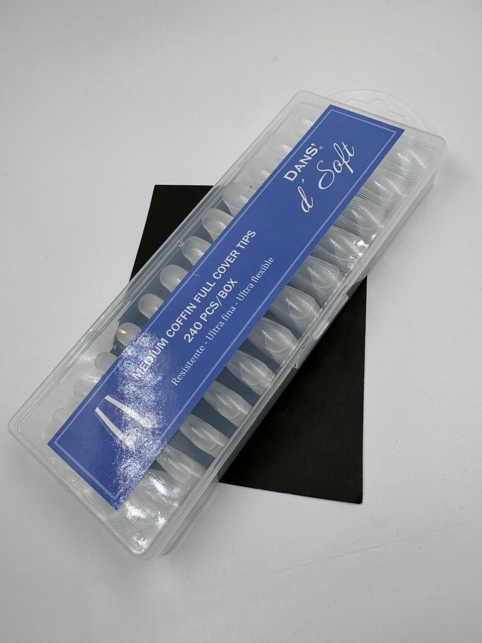 Tips Soft Gel Medium Coffin 240ud Dans