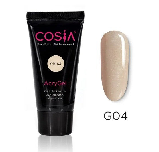 Polygel glitter 004 60gr Cosia