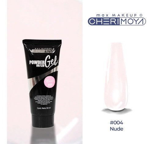 Powder gel nude 004 (polygel) 50gr Cherimoya
