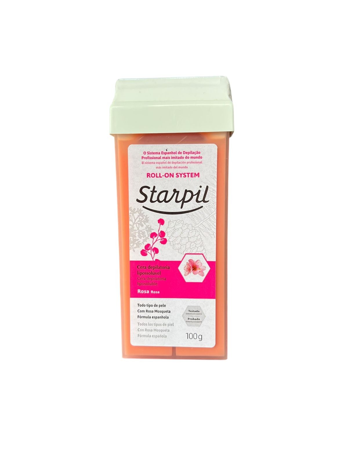 Cera Roll On Rosa 100g Starpil