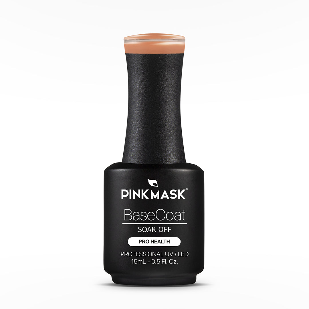 Rubber Base Coat Autumn Maple Pink Mask