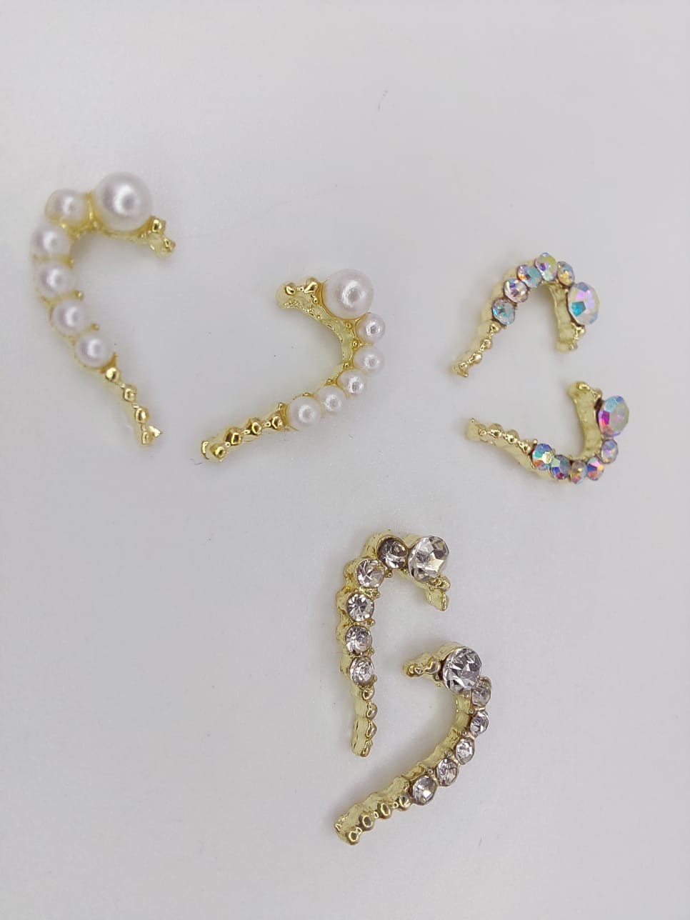 Dijes mitad corazon (6ud)
