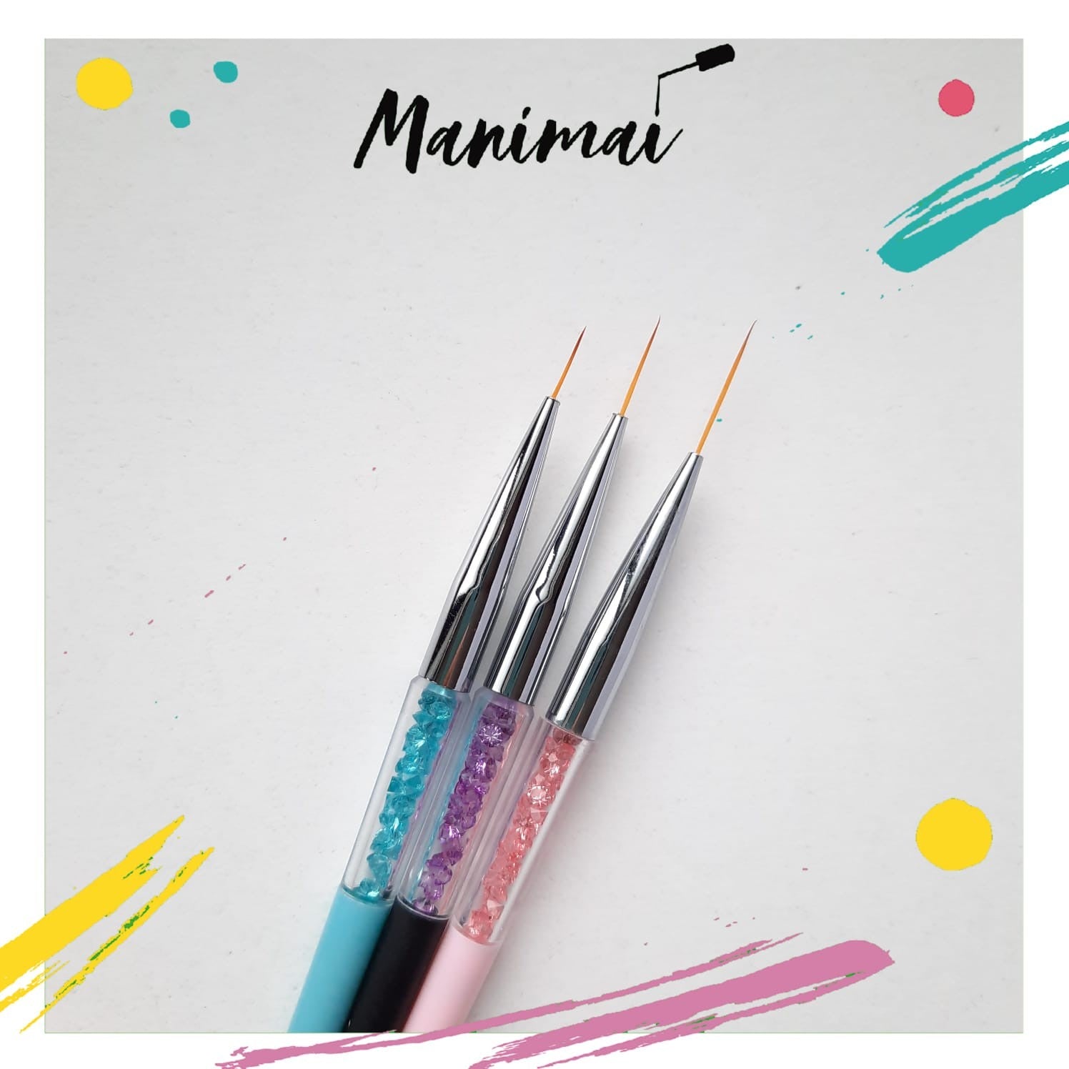 Set Liner Cristales 3ud NAVI