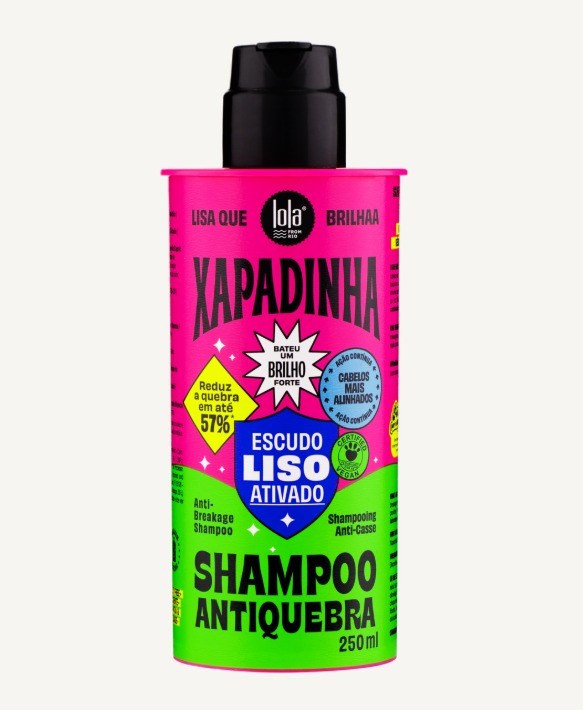 Shampoo Antiquebra Xapadinha 250ml Lola Cosmetics