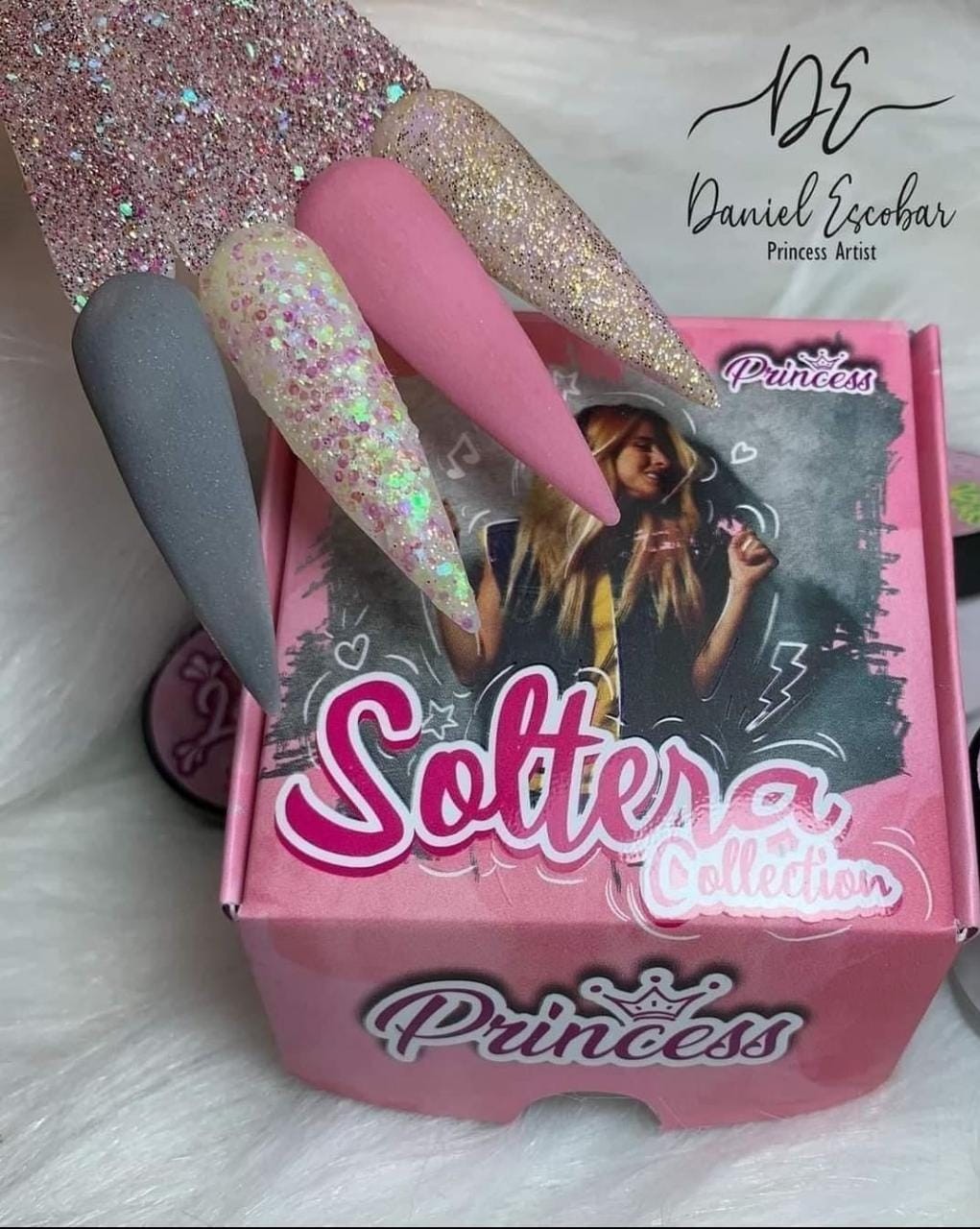 Colección Polimeros Soltera Princess 4ud Wapizima