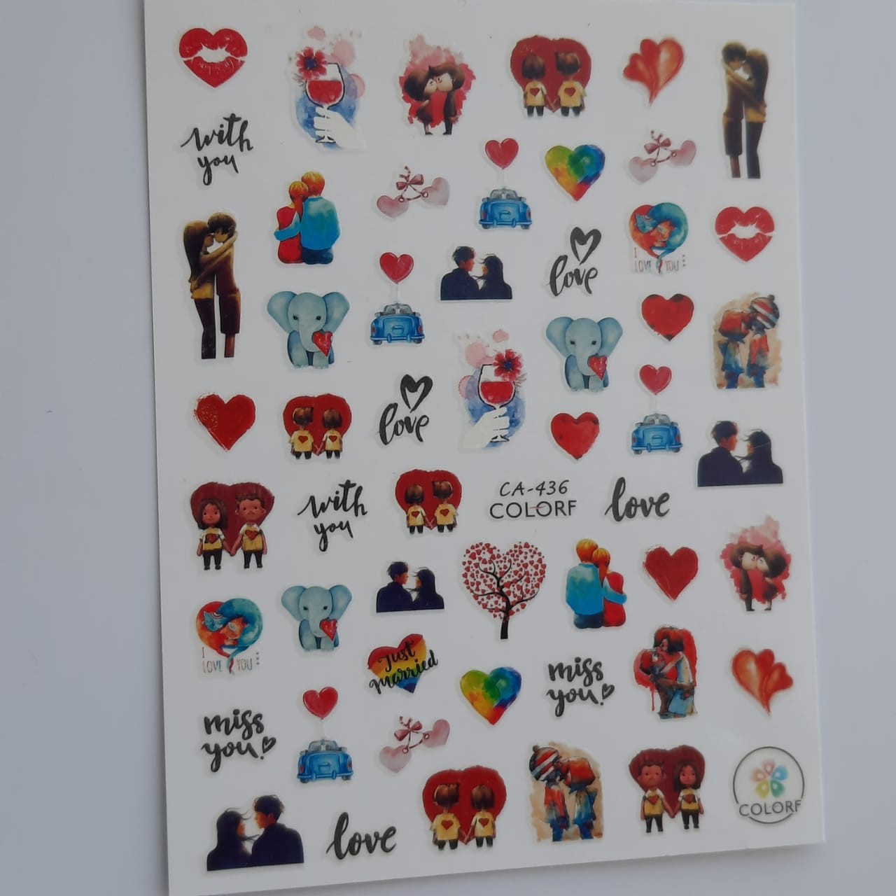 Sticker amor 436
