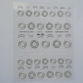Sticker circulares