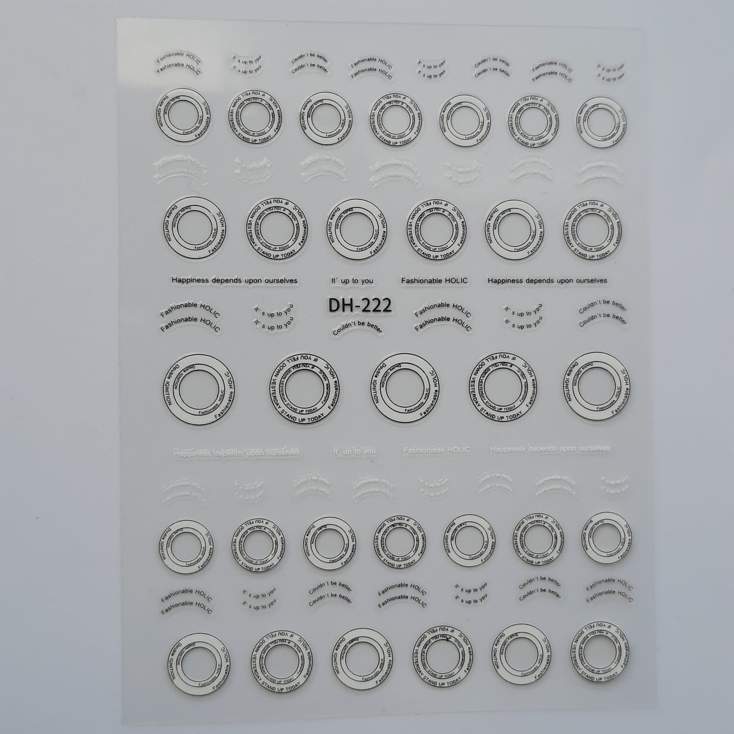Sticker circulares