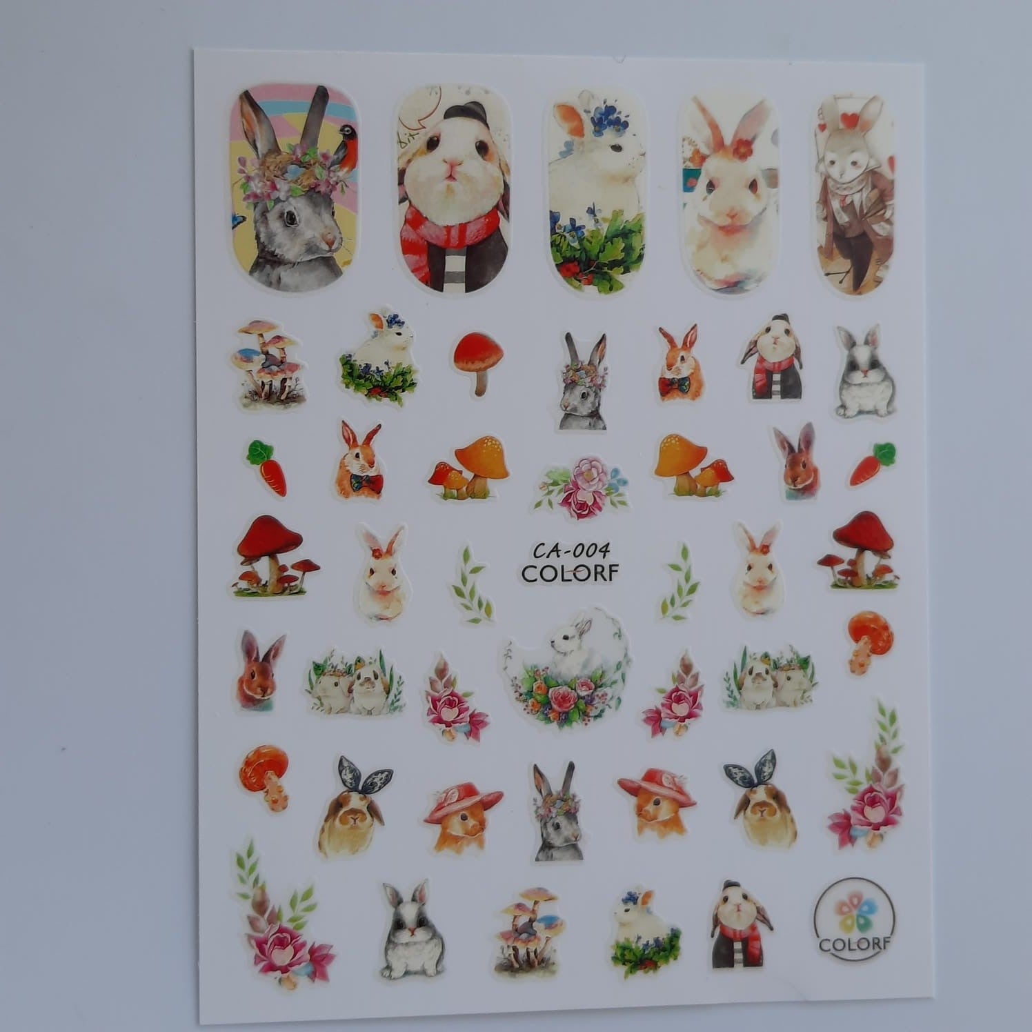 Sticker conejo ca004