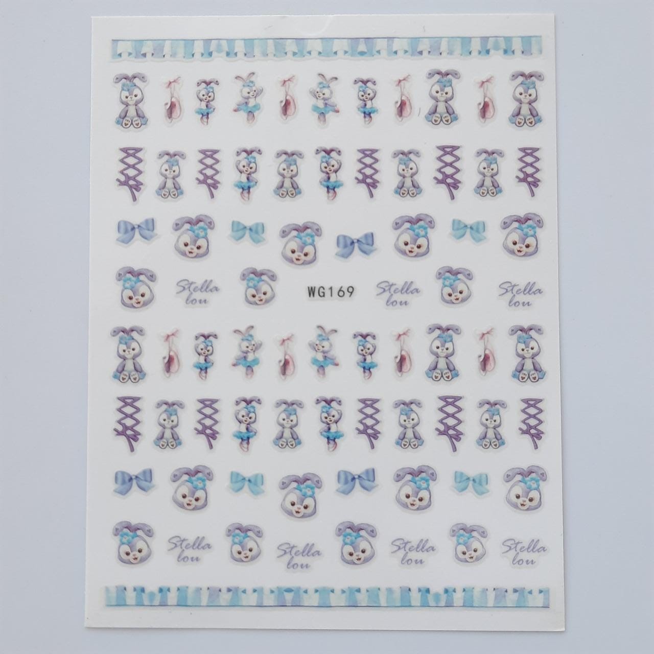 Sticker conejos kawaii