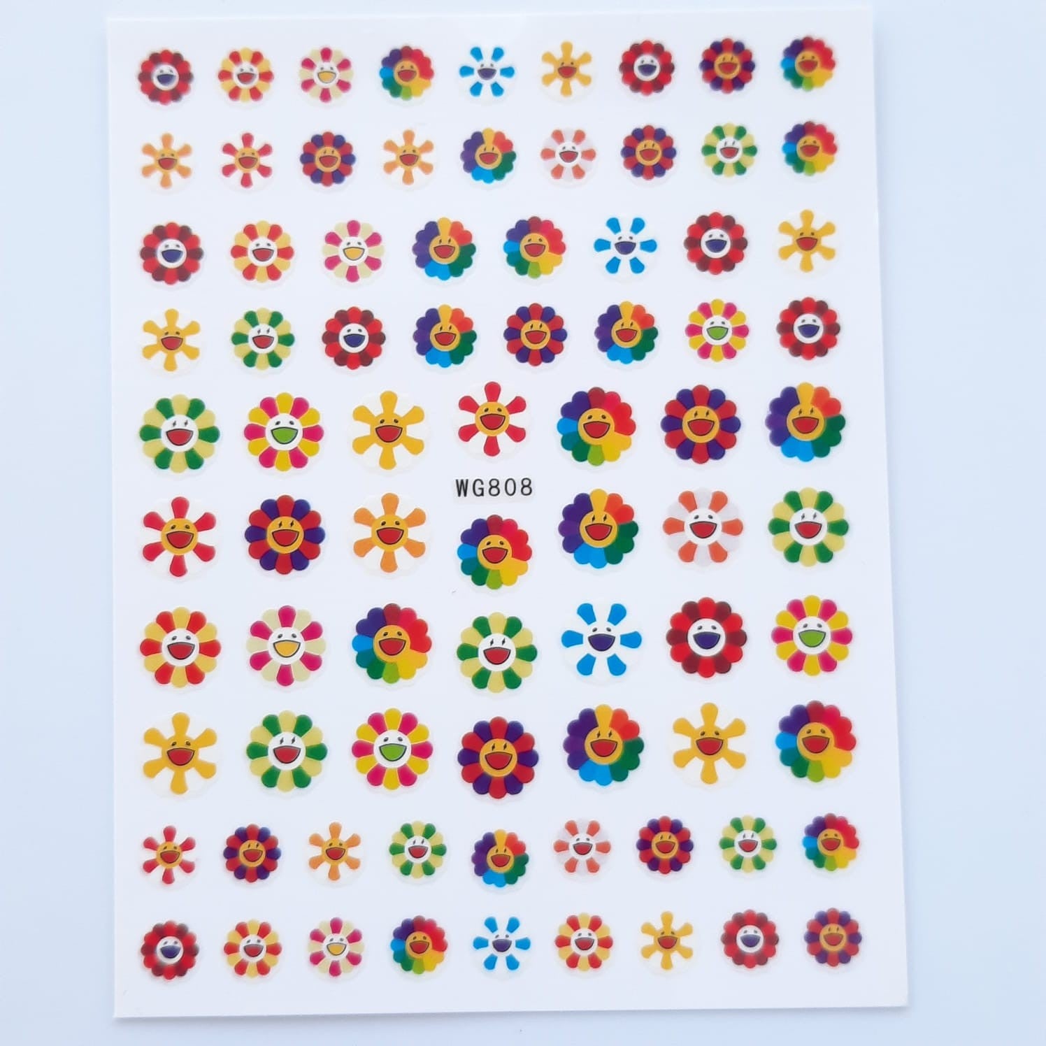 Sticker flores felices 3