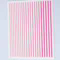 Sticker lineas rosado HE&DO