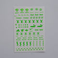 Sticker Louis Vuitton verde neon