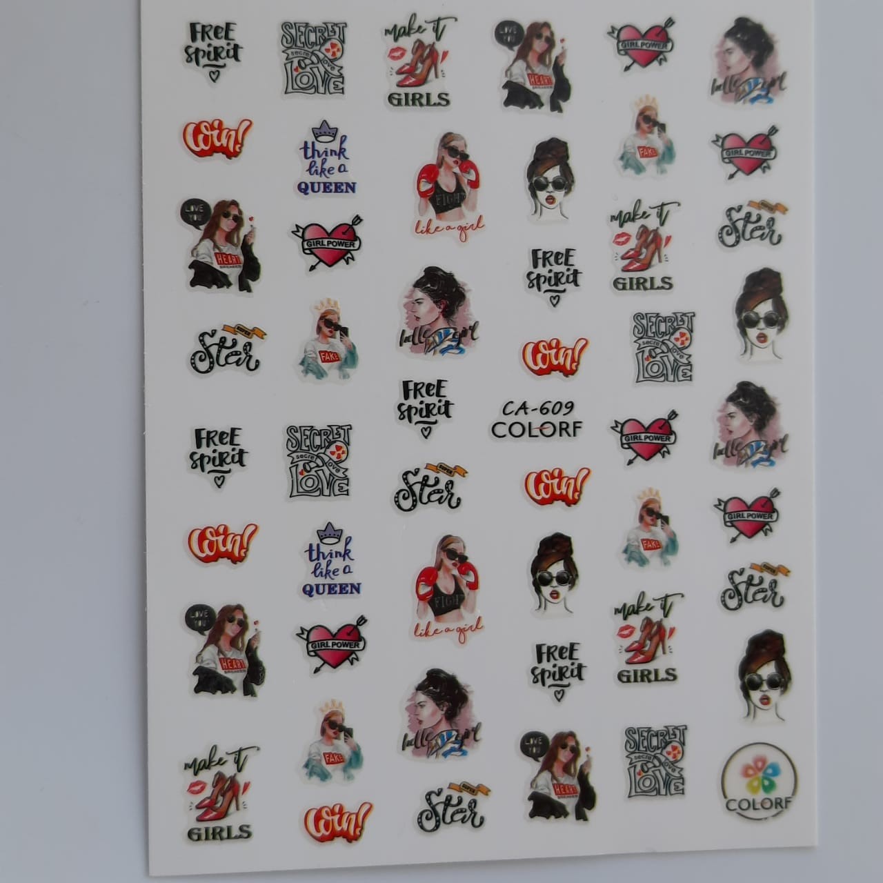 Sticker love girl