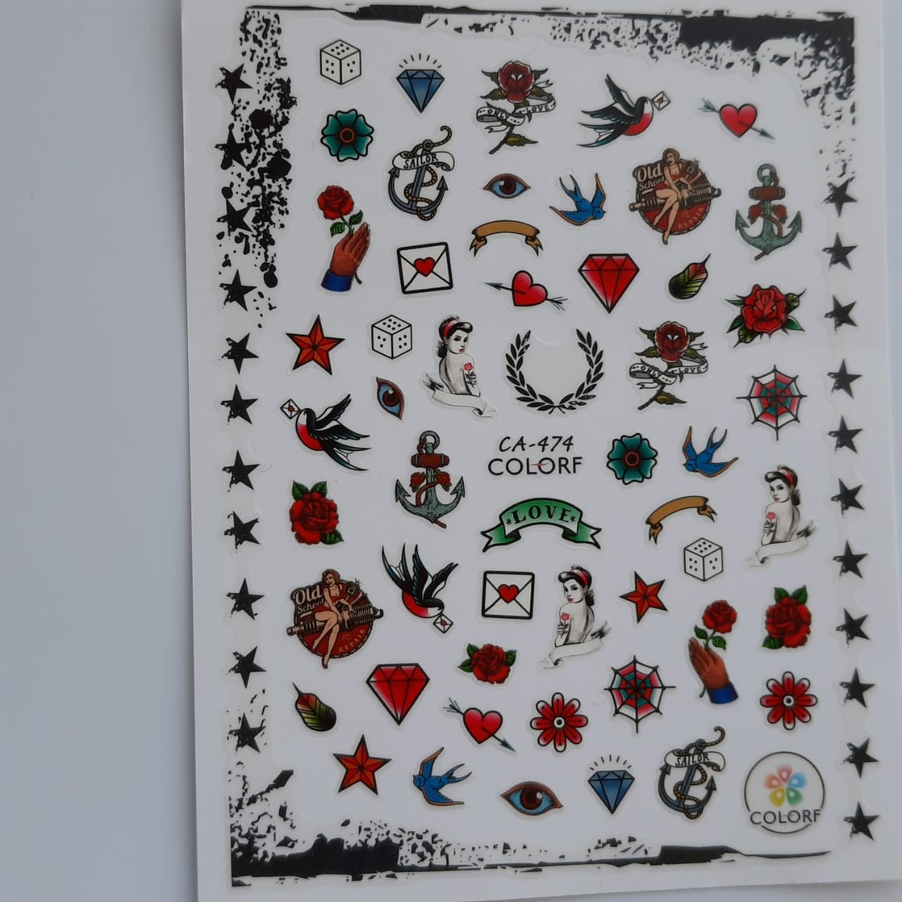 Sticker pin up 5
