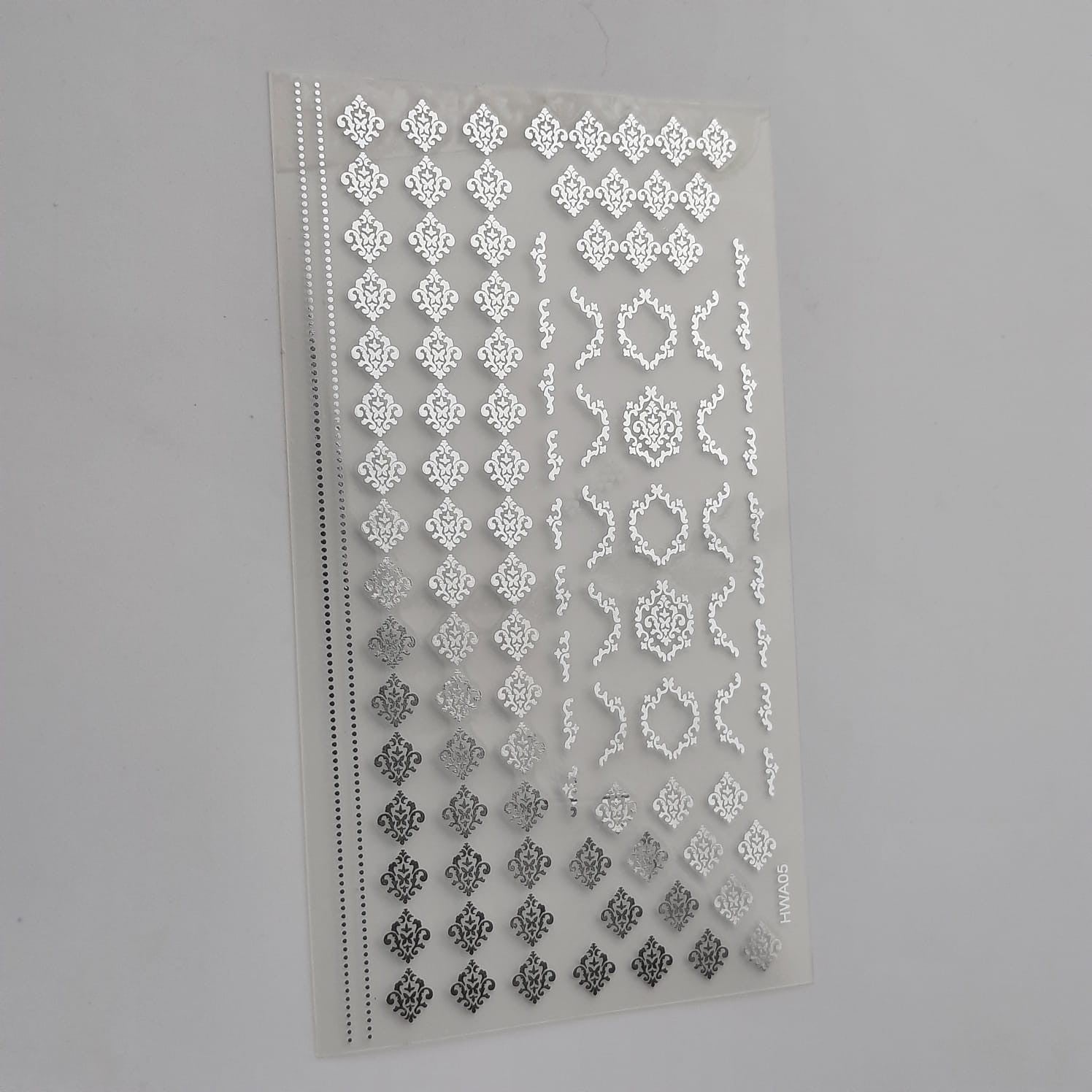 Sticker tribal plateado